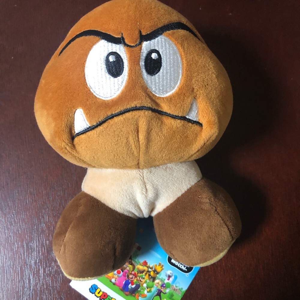 Nintendo Goomba Plush Toy 6” Goomba (Junior)